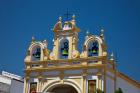 Spain, Andalusia, Zahara Bell tower of the San Juan de Letran Chapel