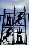 Decorative Wrought-Iron Gate of Alcazar, Cordoba, Spain
