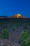 Church and village of San Vicente de la Sonsierra, La Rioja, Spain