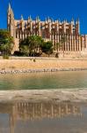 Cathedral of Santa Maria of Palma, Majorca, Balearic Islands, Spain