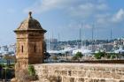 City ramparts, Palma de Mallorca, Majorca, Balearic Islands, Spain