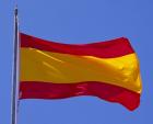 Spanish Flag, Barcelona, Spain