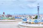 Park Guell Terrace, Barcelona, Spain