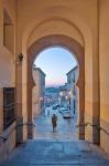 Gate to Zocodover Square (Plaza Zocodover), Toledo, Spain