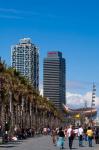 Hotel Arts and Mapfre Tower, La Barceloneta Beach, Barcelona, Spain