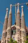 La Sagrada Familia by Antoni Gaudi, Barcelona, Spain