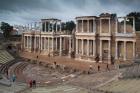 Spain, Extremadura, Badajoz, Merida, Roman Theater