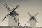 La Mancha Windmills, Campo de Criptana, Castile-La Mancha Region, Spain