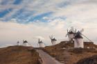 La Mancha Windmills, Consuegra, Castile-La Mancha Region, Spain