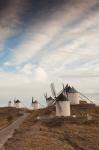 La Mancha Windmills, Consuegra, Castile-La Mancha Region, Spain