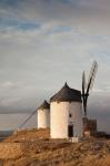 Spain, La Mancha, Consuegra, La Mancha Windmills