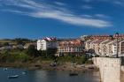 Spain, San Vicente de la Barquera, Town View