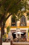 Outdoor Cafes, Plaza de la Merced, Malaga, Spain