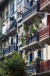 Spain, Hondarribia, La Marina, Fishermen's Quarter