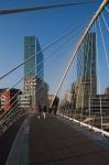 Zubizuri Bridge, Bilbao, Spain