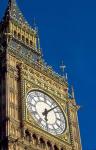 Big Ben Clock Tower on Parliament Building in London, England