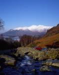 Ashness Bridge in Lake District National Park, Cumbria, England