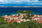 Town Of Preko And The Dalmatian Coast From St Michael's Fort, Croatia