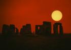 Monoliths of Stonehenge near Salisbury, England