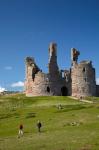 Dunstanburgh Castle Ruins, Northumberland, England