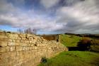 2nd Century Roman Wall, Hadrian's Wall, Northumberland, England