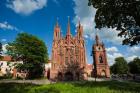 St Anne and Bernardine Churche, Vilnius, Lithuania