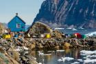 Greenland, Uummannaq Ice Fills The Harbor