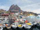 Uummannaq Harbor And Town, Greenland