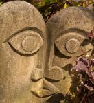 Fiji, Viti Levu, Stone carved sculpture