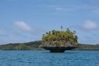 Lagoon inside volcanic caldera, Fiji