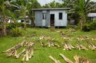 Iron house, Namaqumaqua village, Viti Levu, Fiji