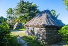 Local thatched hut, Yasawa, Fiji, South Pacific