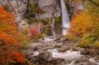 Argentina, Patagonia Waterfall