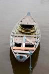 Lone wooden boat, Santarem, Rio Tapajos, Brazil, Amazon