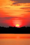 Amazon Jungle, Brazil, Sunset