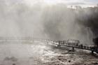 Lookout Engulfed in Mist, Iguassu Falls, Brazil