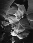 Red Sandstone Walls, Lower Antelope Canyon (Black & White)