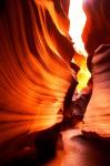 Antelope Canyon Silhouettes in Page, Arizona