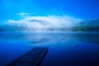 Serenity On A Misty Lake