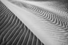 Close Up Of Valley Dunes, California (BW)