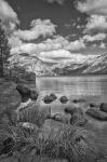 California, Lake Tenaya (BW)