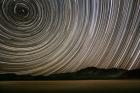 California, Death Valley Star Streaks