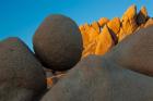 California Joshua Tree National Park Jumbo Rocks At Sunset