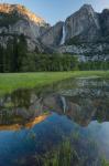 Early Morning At The Upper Yosemite Falls