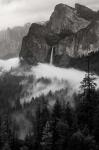 Bridal Veil Falls, Yosemite NP (BW)