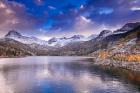 South Lake Near The Sierra Nevada Mountains