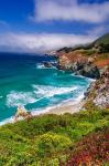 The Big Sur Coast At Rocky Point