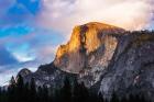 Evening Light On Half Dome, California