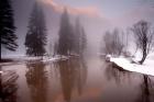 Valley mist, Yosemite, California