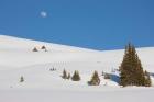 Moonrise Above The Continental Divide